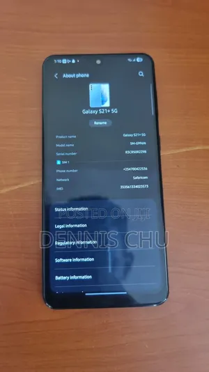 Samsung Galaxy S21+ 5G 128 GB Purple