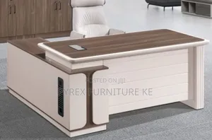 L-Shaped Office Table Plus Chair