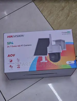 Hikvision 4MP Solar Security Camera – Clear HD Monitoring