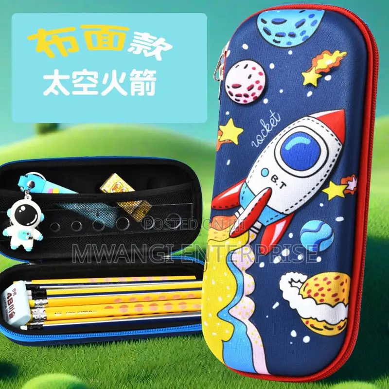 3D Fidget Pencil Pouch - Push Bubble Case