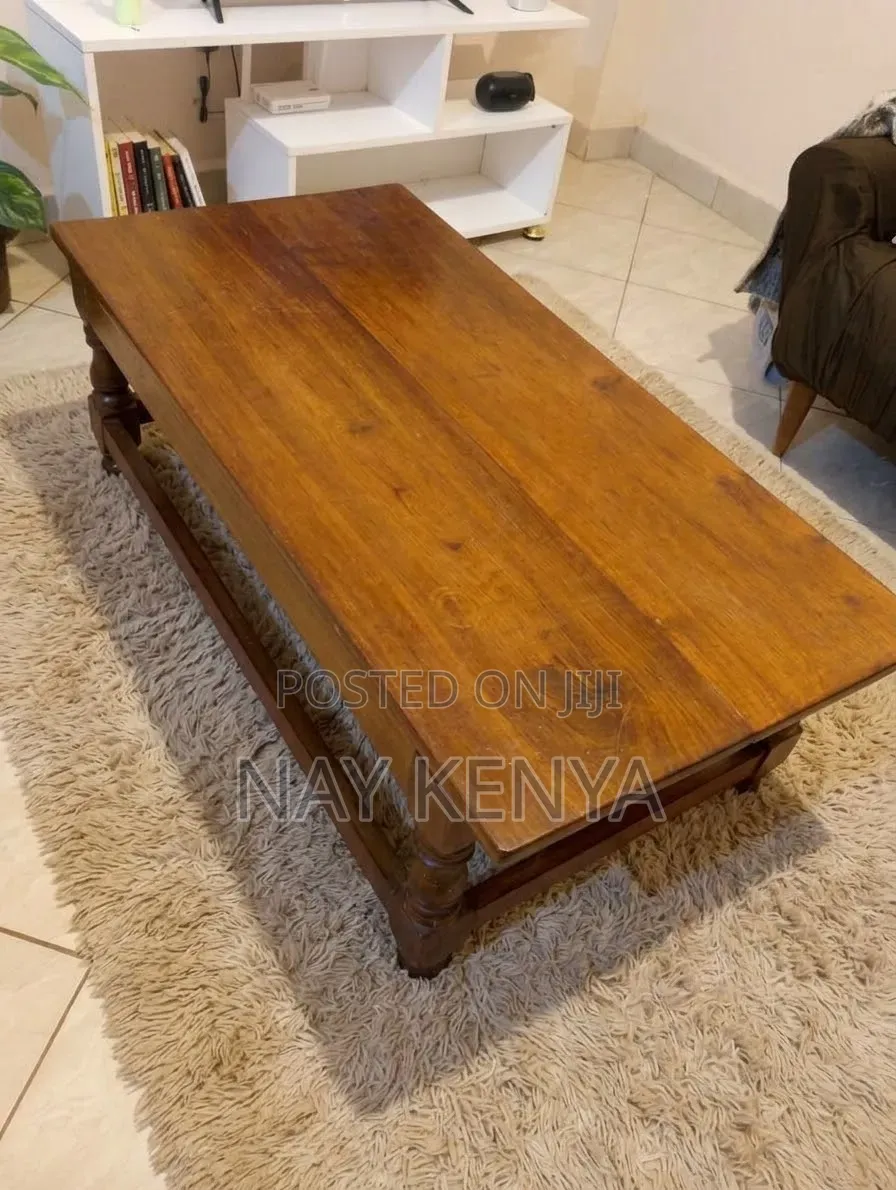 Mahogany Table + TV Stand