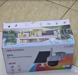 4MP Hikvision Security Camera With Solar Panel for Easy Charging