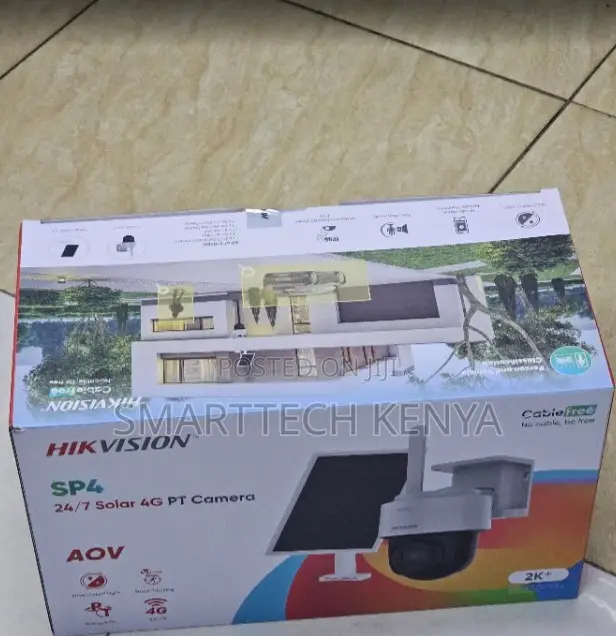 Hikvision Solar Surveillance Camera for Homes, Shops and Offices