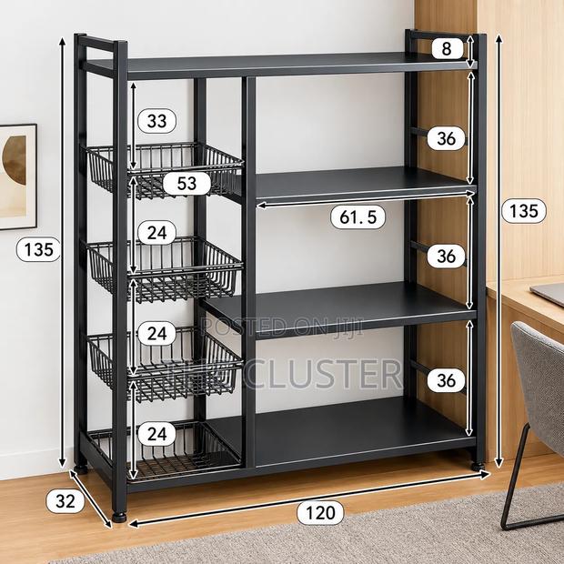 Kitchen Rack 120*32*135cm