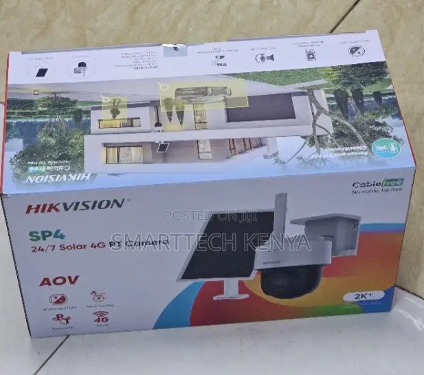 Hikvision 4MP Single Lens Security Camera – Solar Powered