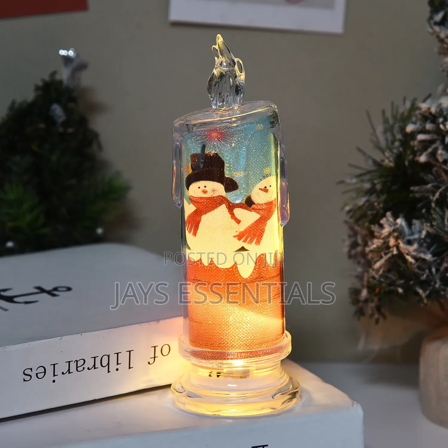 LED Flameless Christmas Candles