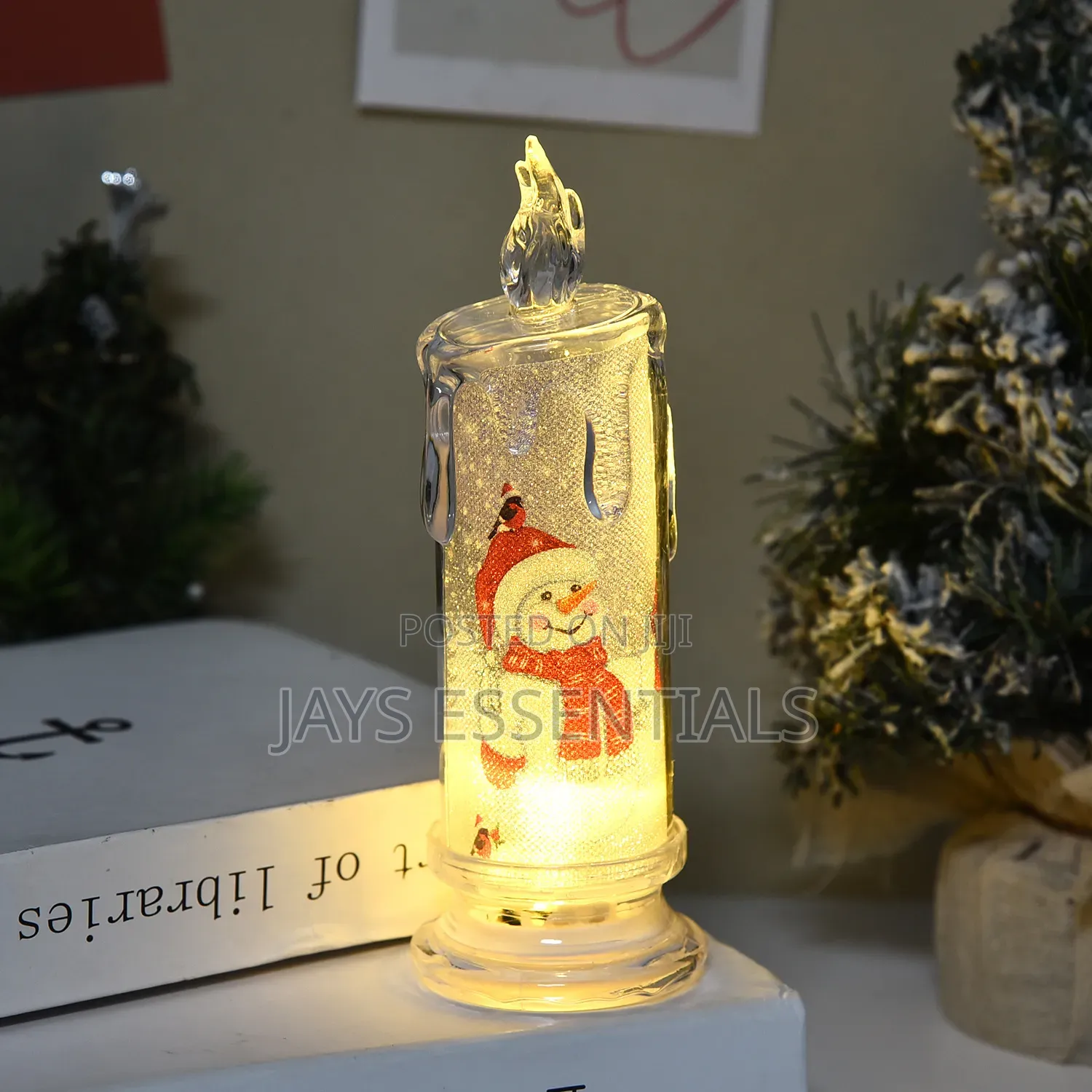 LED Flameless Christmas Candles