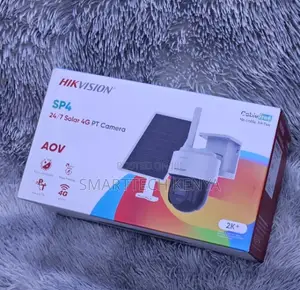 Hikvision 4MP Single Lens Camera With Solar Panel for Home Use
