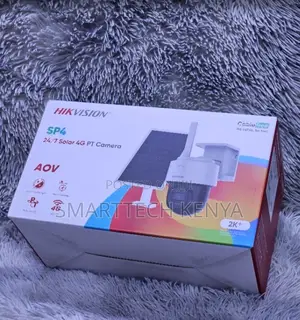 4MP Hikvision Single Lens CCTV Camera – Solar Powered