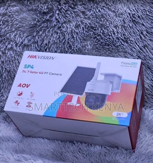 4MP Hikvision Single Lens CCTV Camera – Solar Powered
