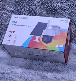 Hikvision 4MP Outdoor Security Camera With Solar Charging Panel