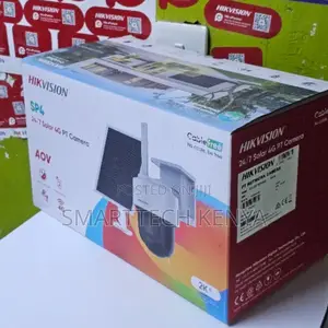 Hikvision 4MP Solar Surveillance Camera for Property Protection