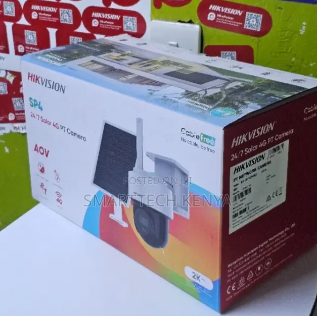 Hikvision 4MP Solar Surveillance Camera for Property Protection