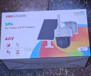 Hikvision Solar-Powered CCTV Camera With 4MP Image Quality