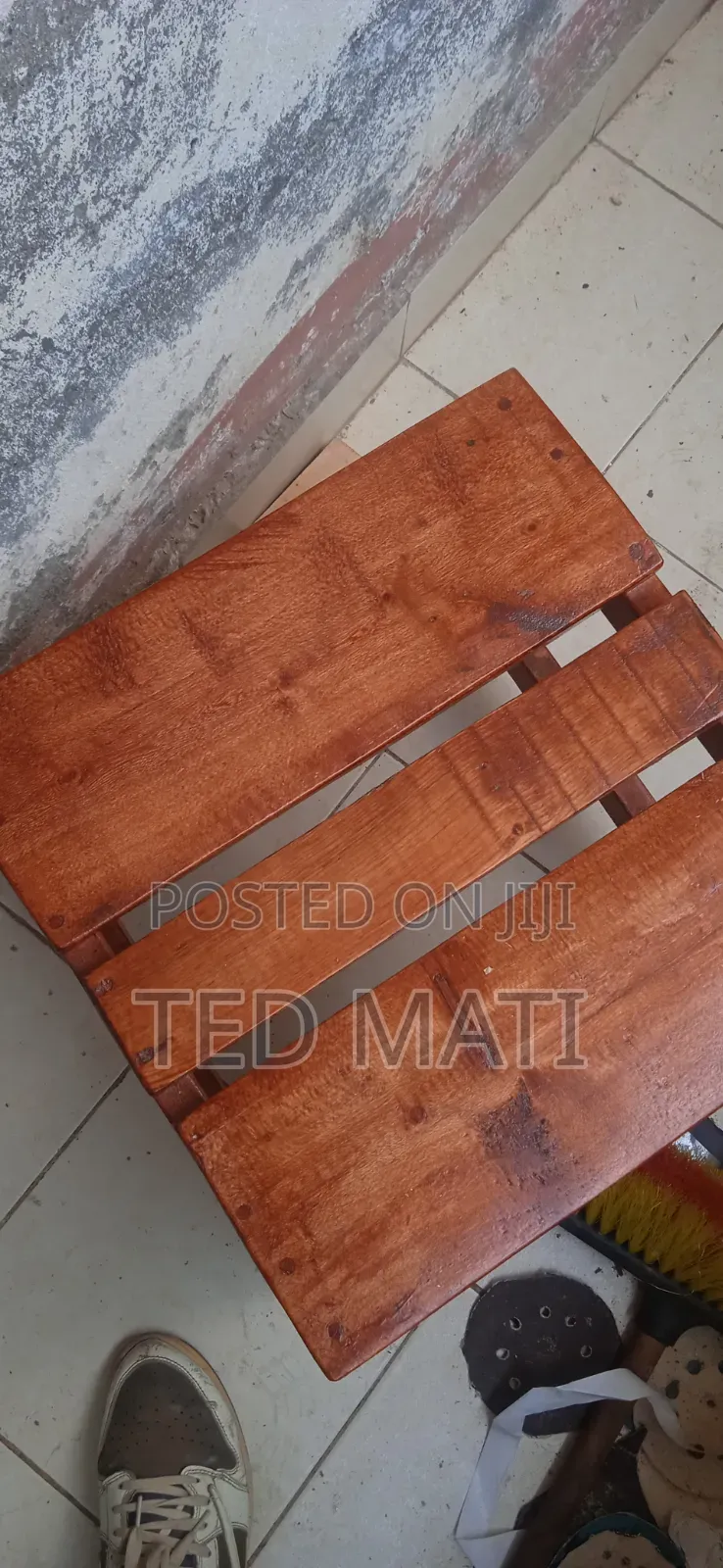 Custom Wooden Stool