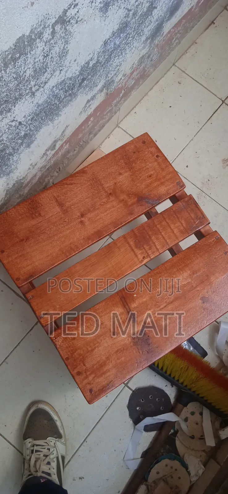 Custom Wooden Stool