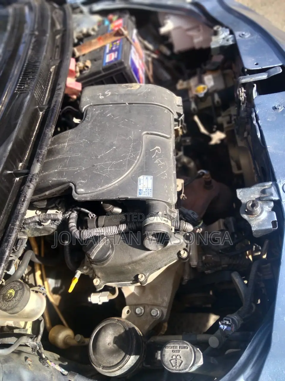 Toyota Belta 2010 Blue