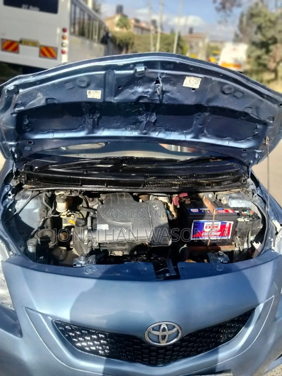 Toyota Belta 2010 Blue