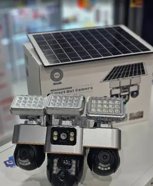 Triple Lens Smart 4G Solar Powered PTZ Surveillance Camera