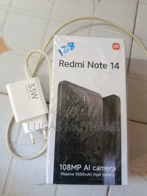 Xiaomi Redmi Note 14 4G 128 GB Black