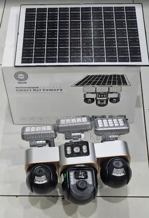 Triple Lens 360° 4G SIM Solar PTZ Security Camera