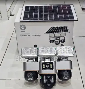 VTS 30 4G Solar PTZ Camera – 3 Lens Security Camera