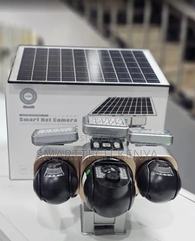 VTS 30 4G Triple Lens Wireless Solar Security Camera