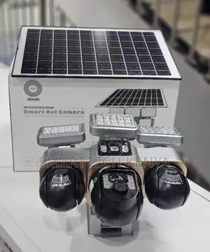 VTS 30 4G Triple Lens Camera With Powerful Solar Floodlights