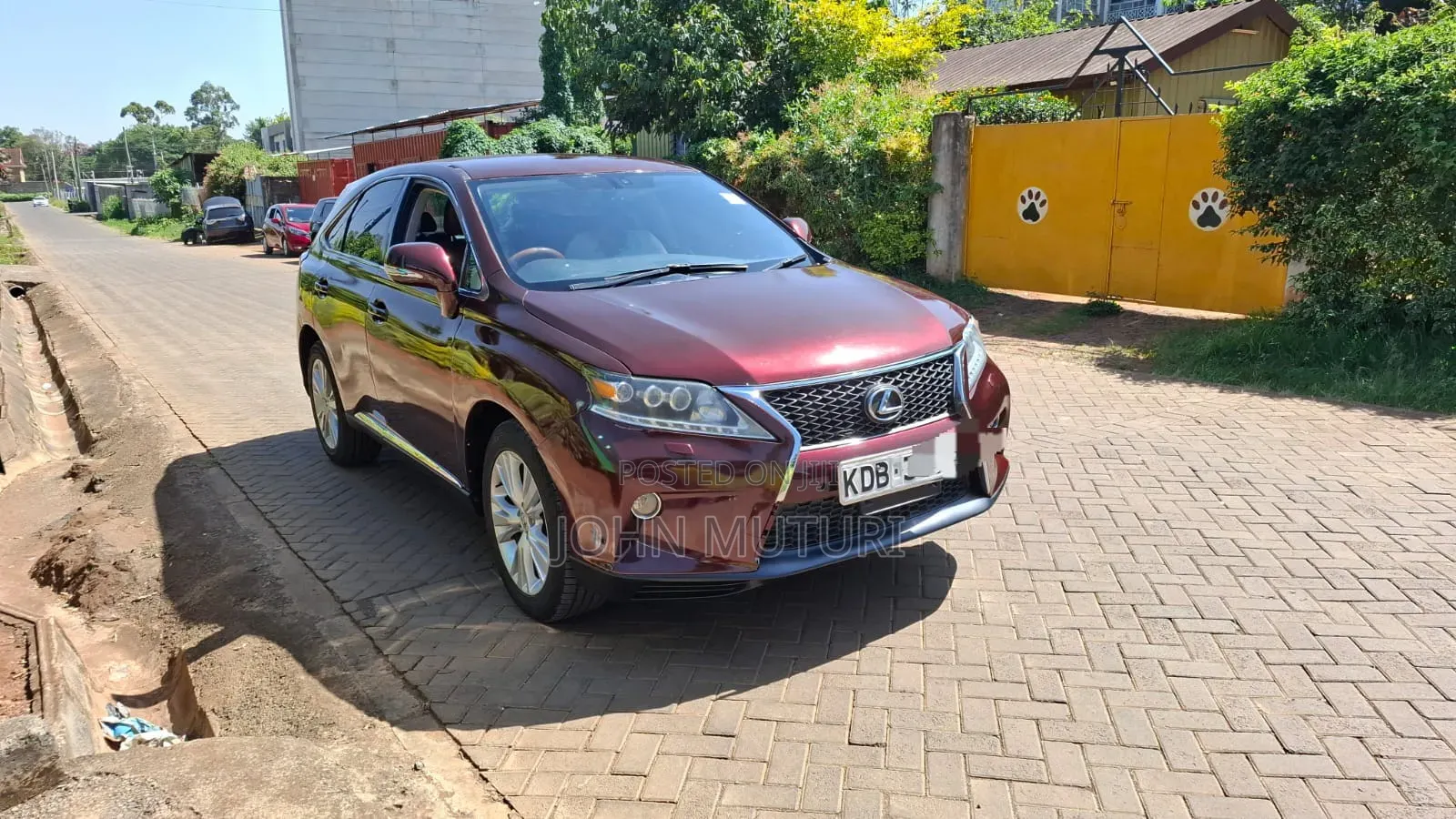 Lexus RX 2013 Maroon