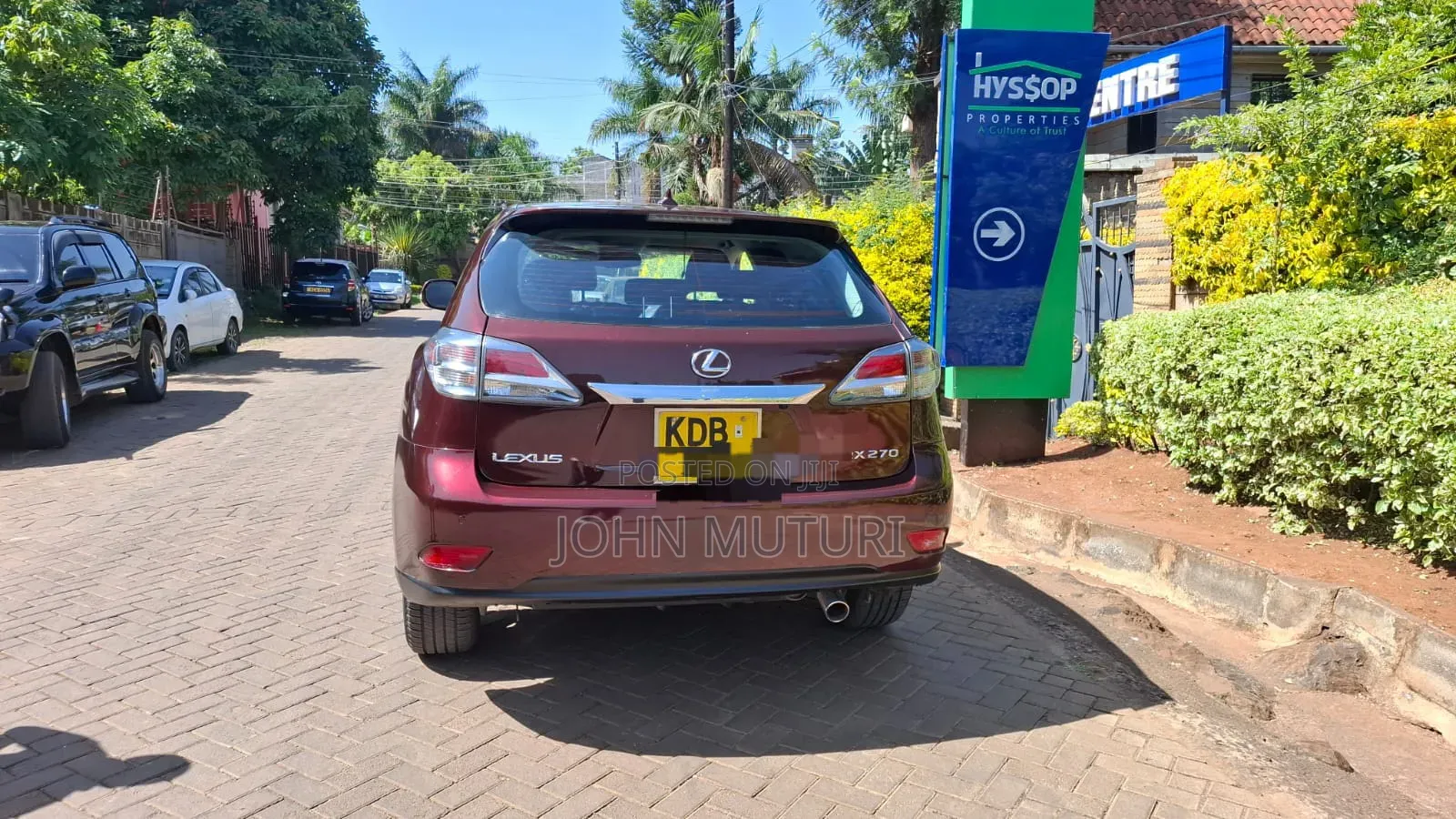 Lexus RX 2013 Maroon