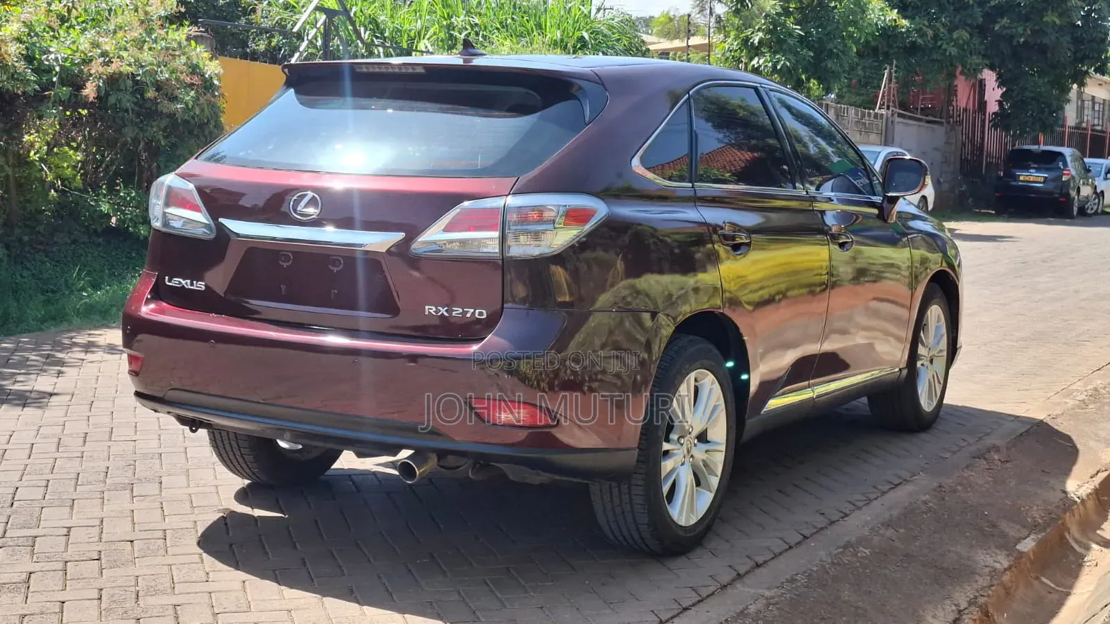 Lexus RX 2013 Maroon