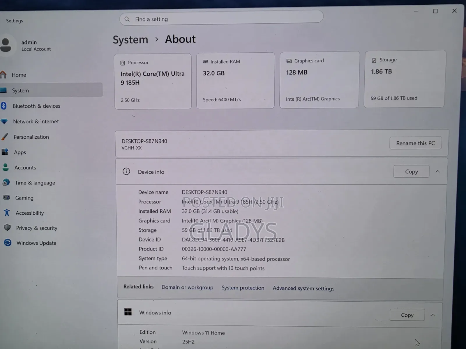 Laptop Huawei MateBook X Pro 32GB Intel Core Ultra 9 SSD 2T