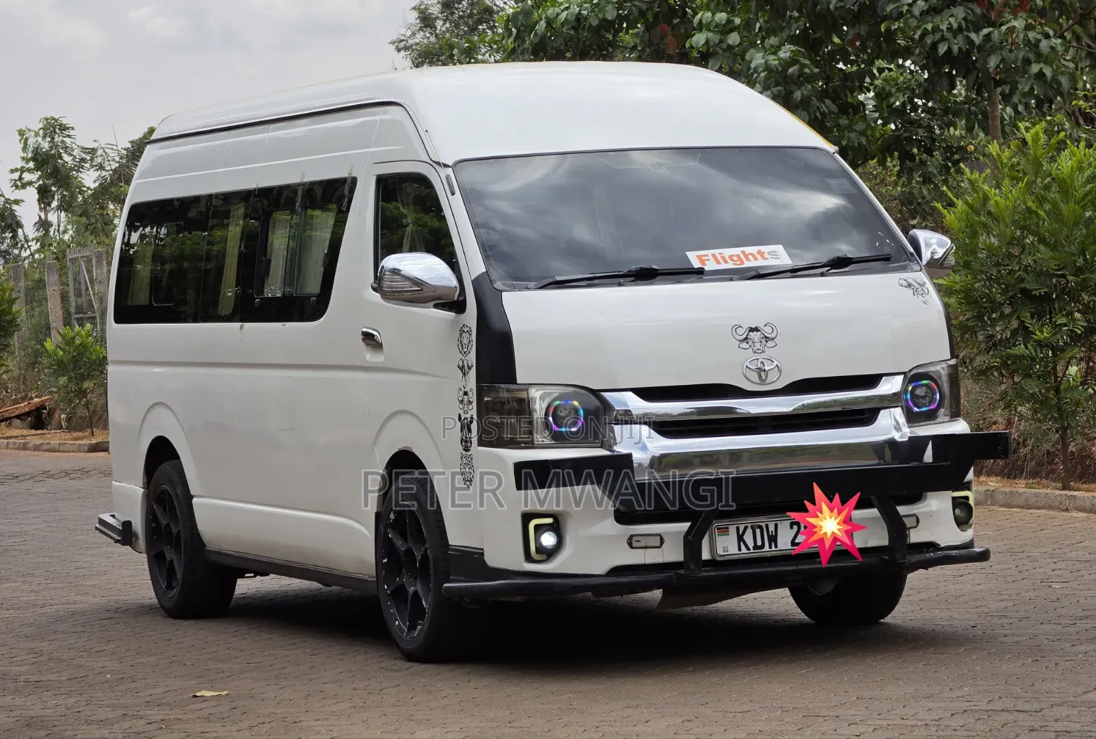 Toyota HiAce 2018 White