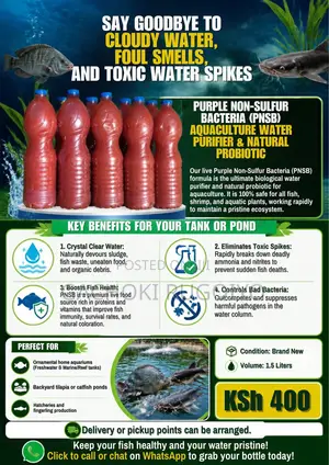 Live PNSB Fish Pond & Aquarium Probiotic 1.5L