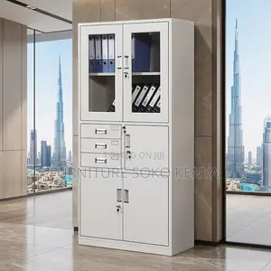 Office Cabinet: Stainless Steel Office Cabinet With Safe