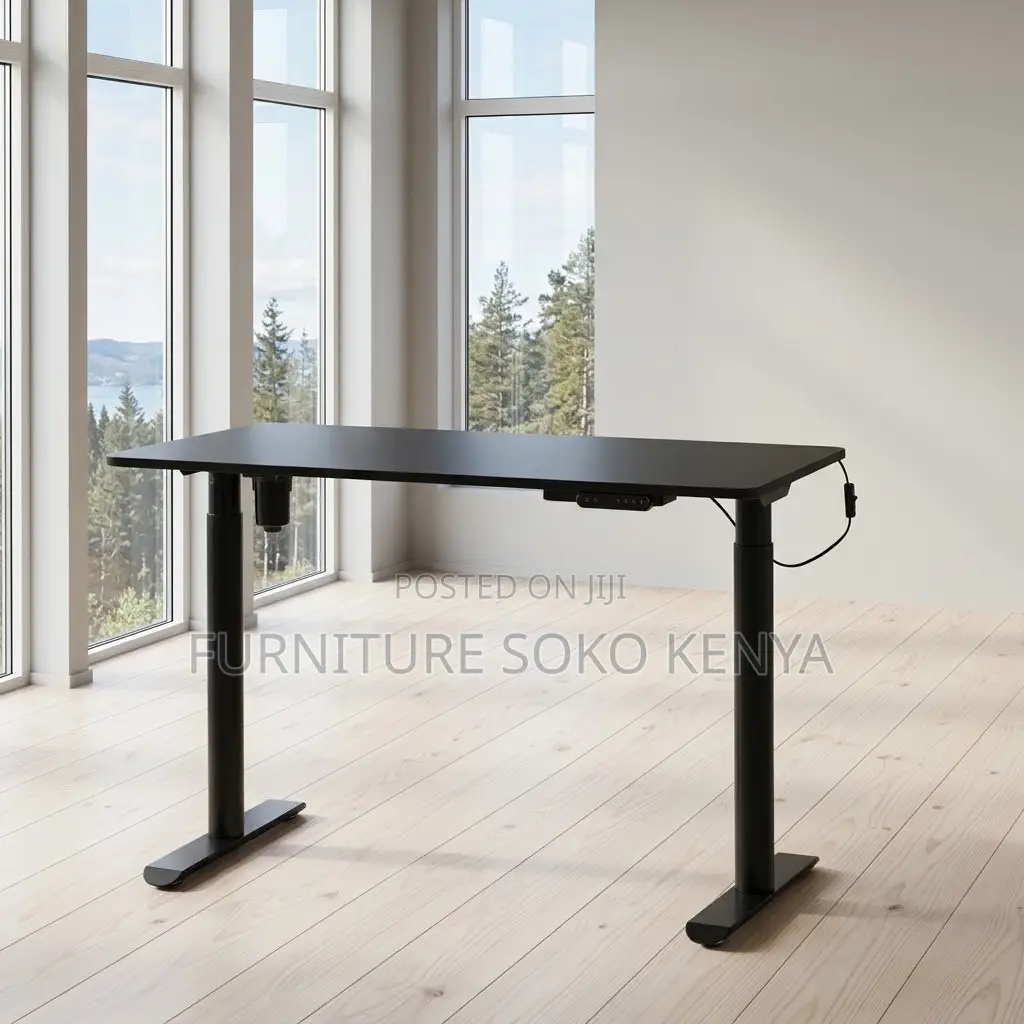 Office Desk; 1.2M Adjustable Height Electric Table