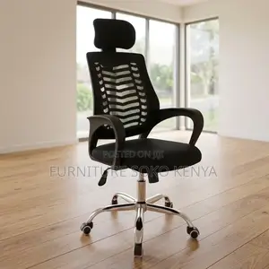 Office Chair; Headrest Mesh Office Breathable Chair