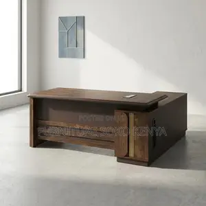 Executive Desk : 1.8M L-Shaped Executive Office Desk