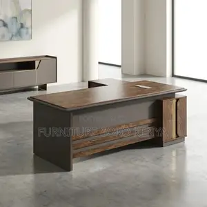 Executive Desk : 1.8M L-Shaped Executive Office Desk
