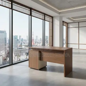 Office Desk; Hardwood 1400mm Executive Advanced Desk