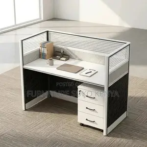 Office Workstation : Single-Seater Office Cubicle