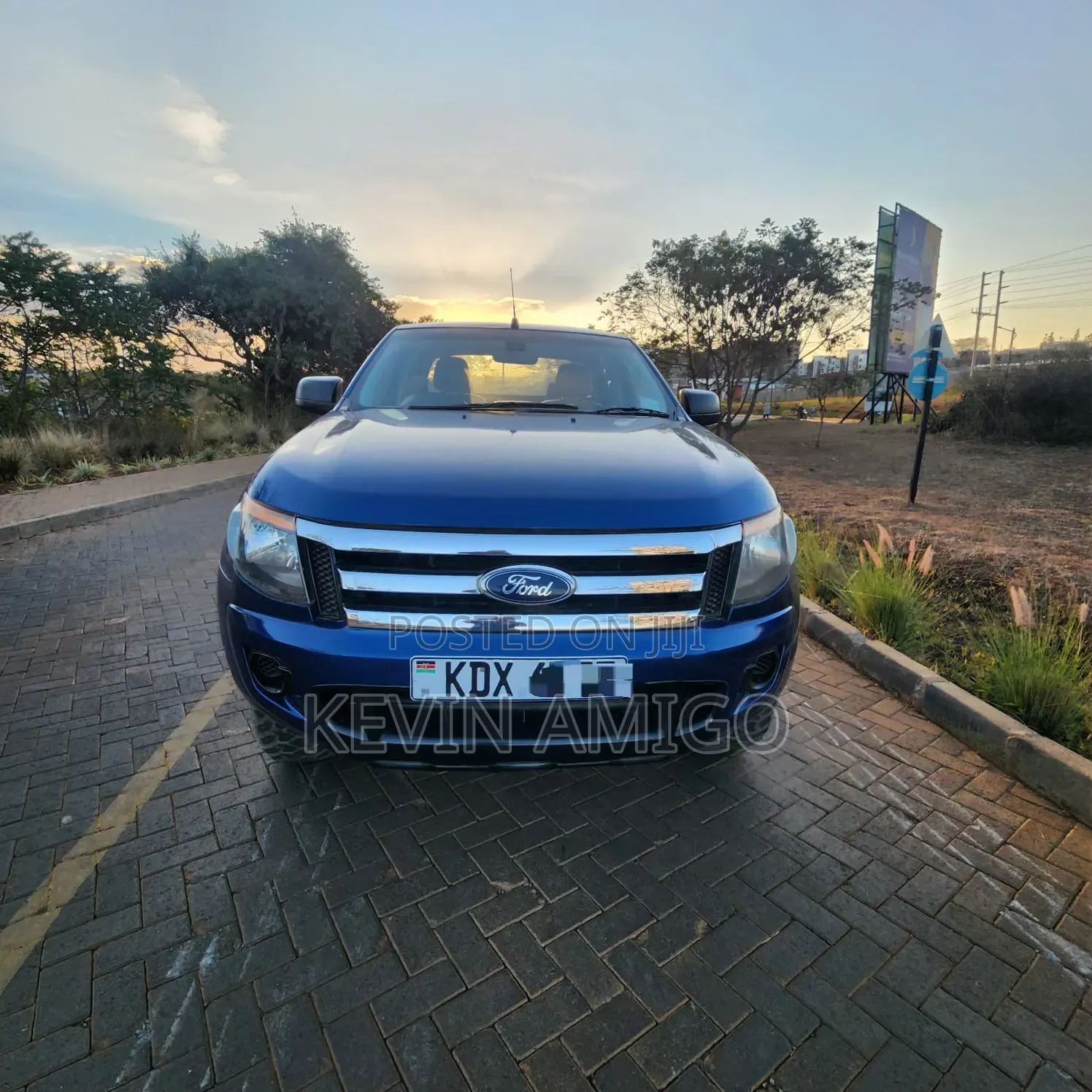 Ford Ranger Wildtrak 2014 Blue