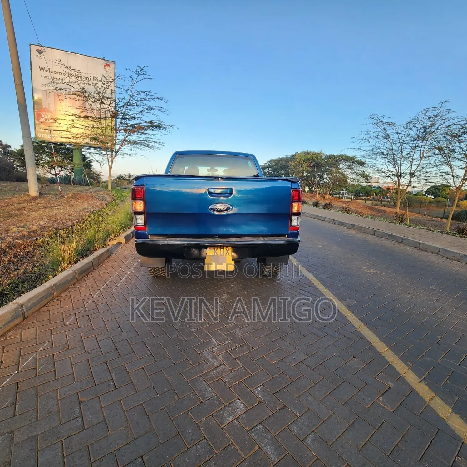 Ford Ranger Wildtrak 2014 Blue