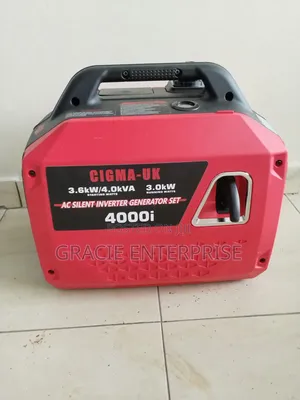 4 kVA Cigma UK Gasoline Inverter Generator (Silent)