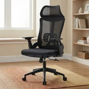 Task Chair : Ergonomic High-Back Mesh Office Chair