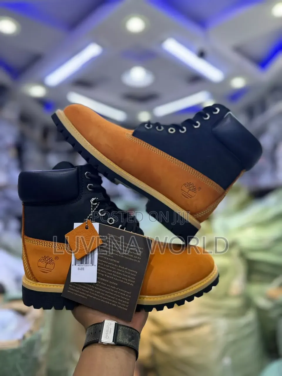 Black Brown Timberland