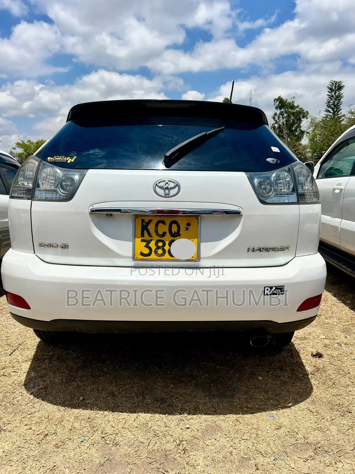Toyota Harrier 2.4 2011 White