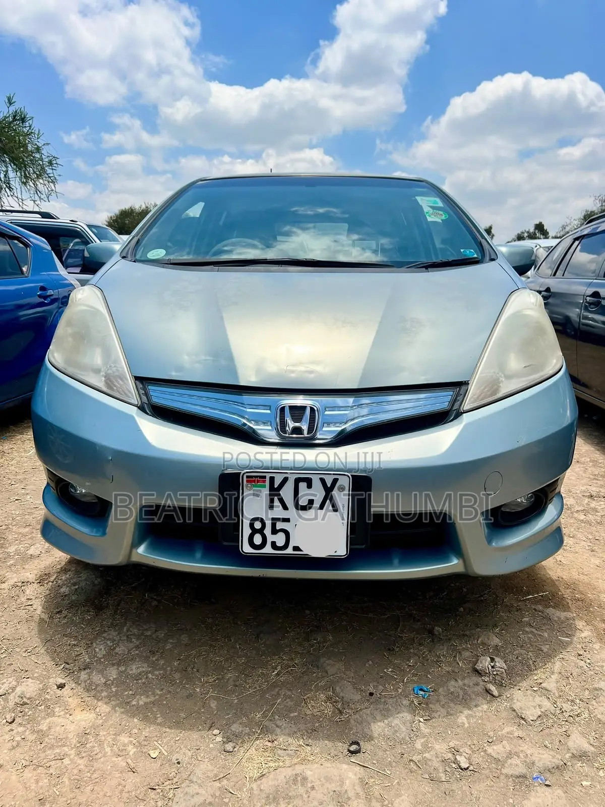 Honda Fit Shuttle 1.3 Hybrid 2WD 2012 Blue