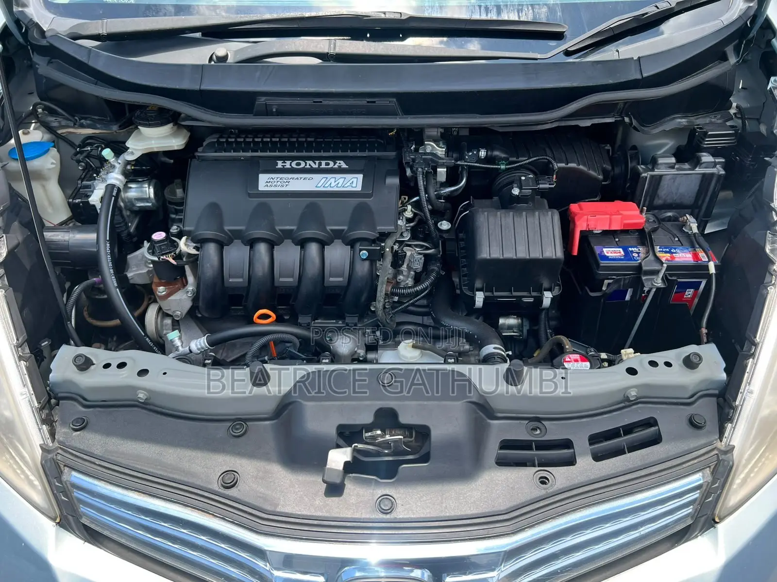 Honda Fit Shuttle 1.3 Hybrid 2WD 2012 Blue