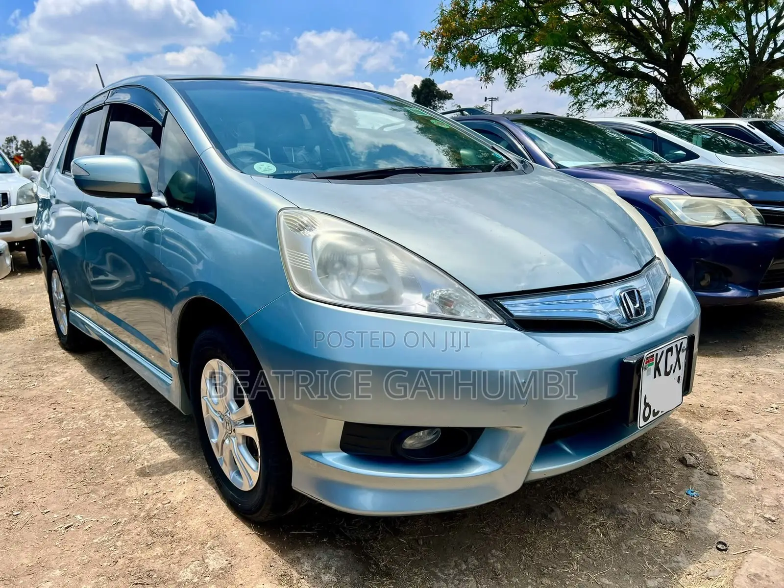 Honda Fit Shuttle 1.3 Hybrid 2WD 2012 Blue
